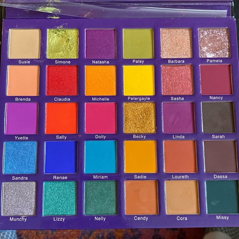 Makeup by Yolondo Jamrock eyeshadow palette